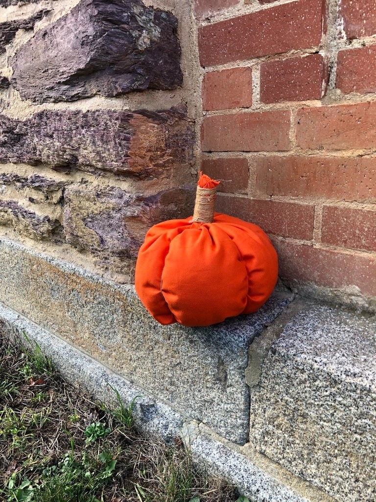 Réalisation d’une deuxième citrouille.